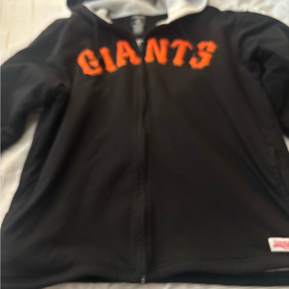 Stitches Other - Stitches Black and Orange Giants Hoodie